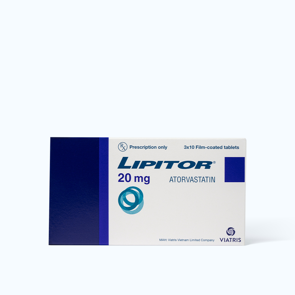 Lipitor Tab 20mg(3vix10vien)