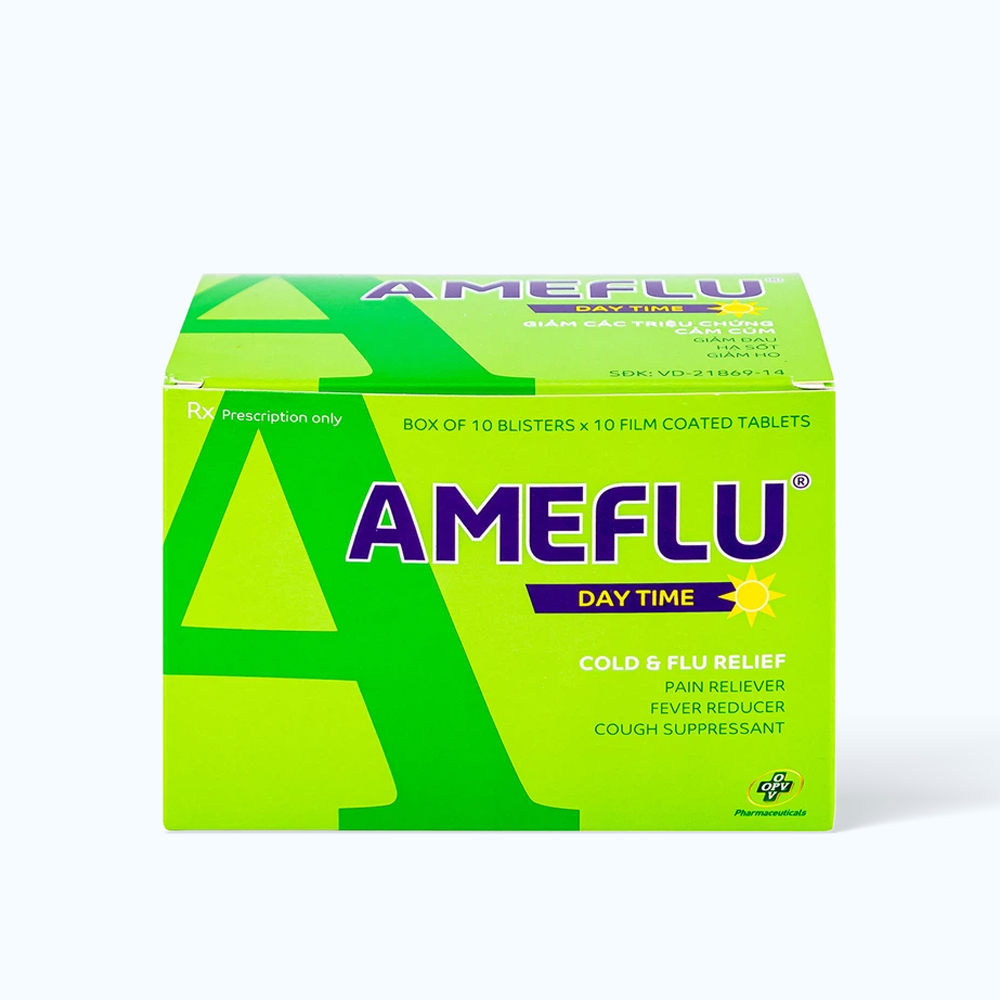 Ameflu Ban Ngay (10Vi x 10 Vien)