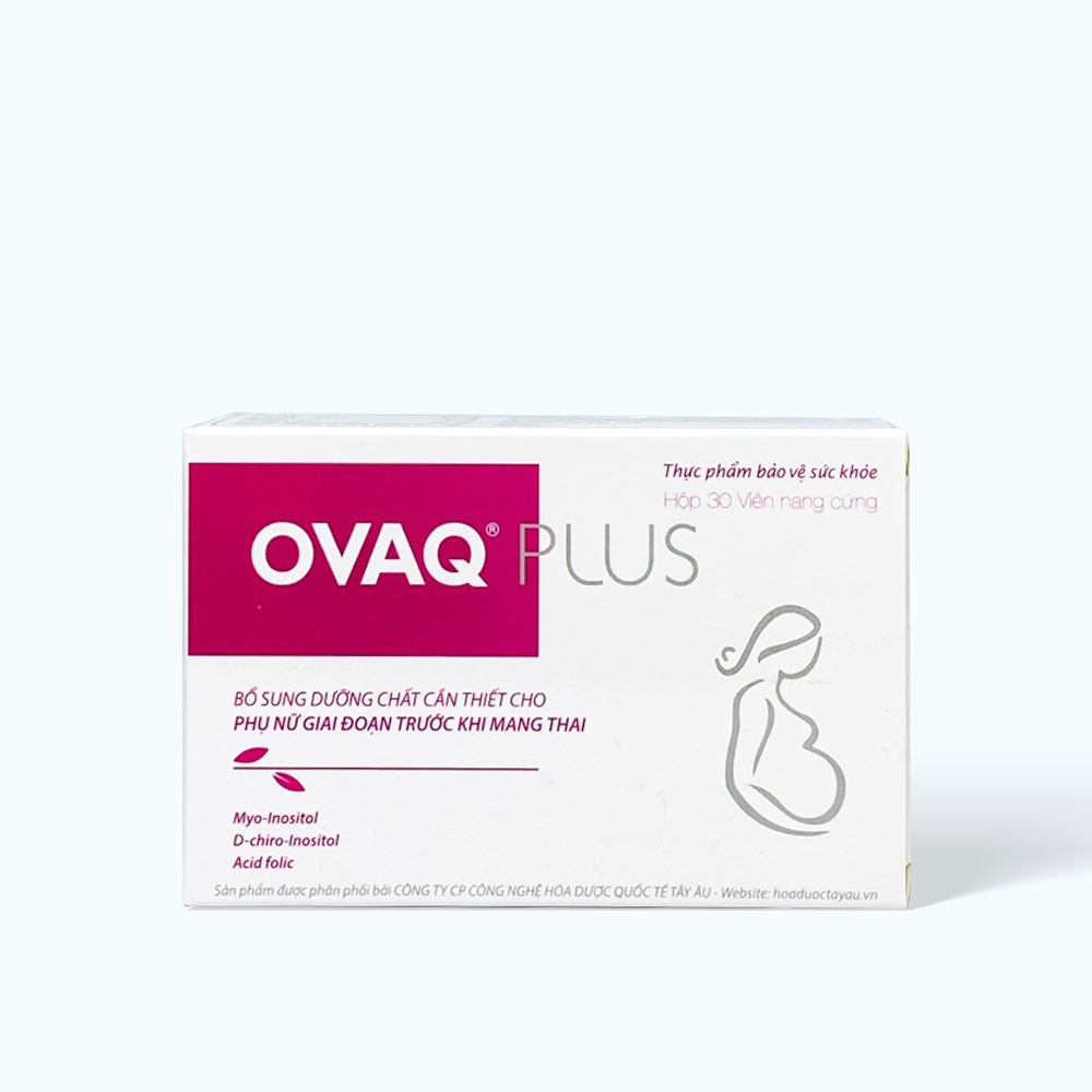 MEDIPLANTEX Ovaq Plus Ho Tro Sinh San (Hop 3vi*10v)