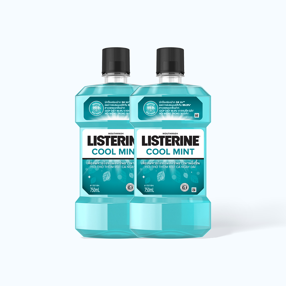 Listerine NSM Bo Doi Cool Mint 750ml