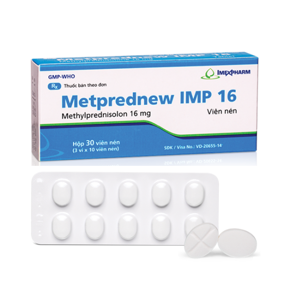 Metprednew IMP 16(30vien)