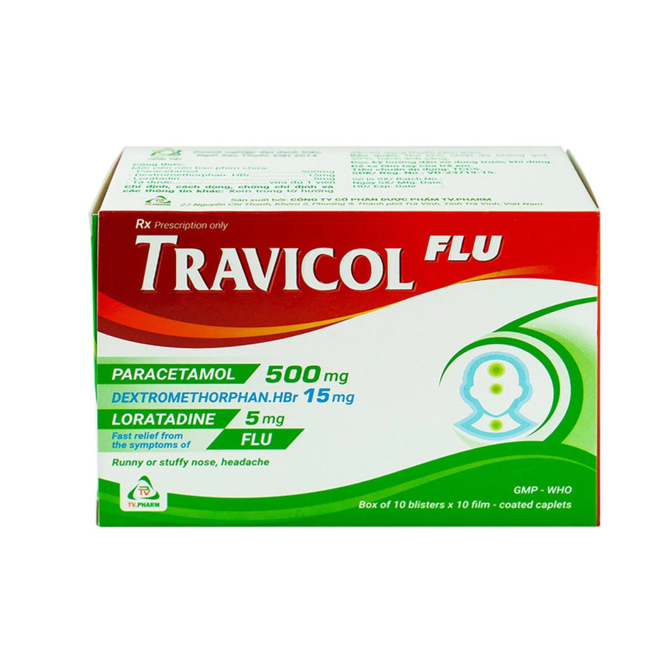 Travicol Flu (10vi x 10vien)