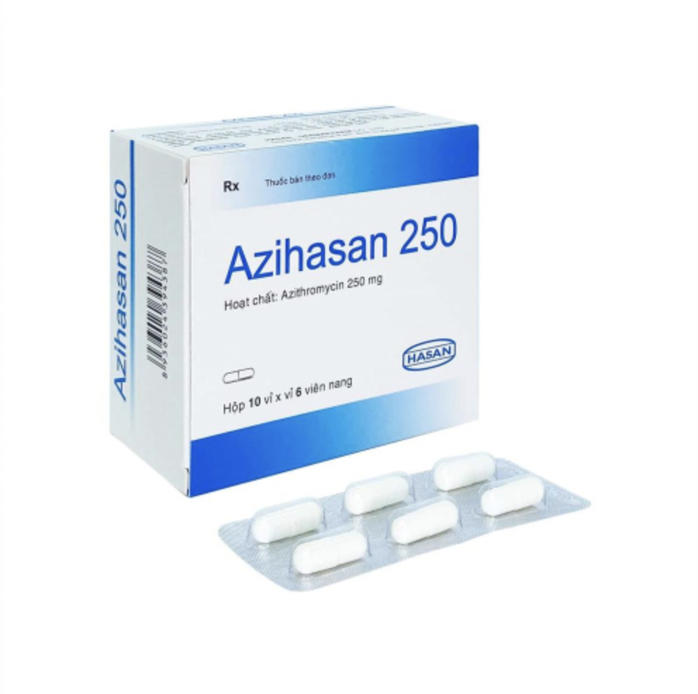 AZIHASAN CAPS 250MG BOX 60