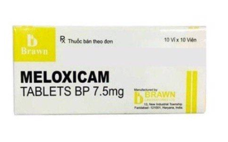 MELOXICAM TAB F.C 7.5MG BOX 100