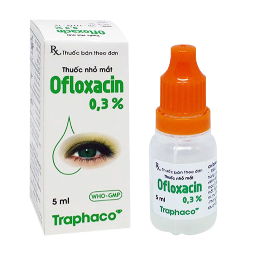 OFLOXACIN DROPS EYE % 6ML 1 Trapharco