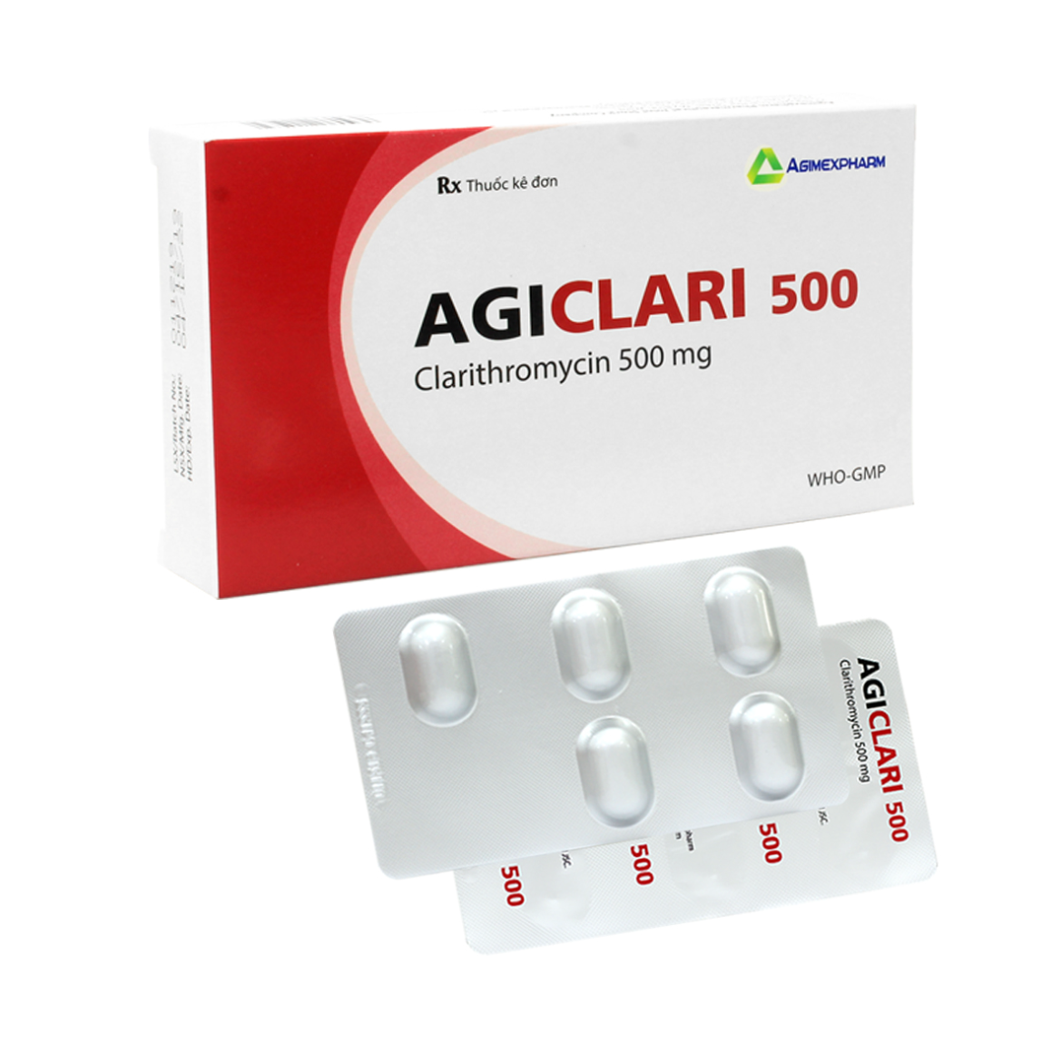 AGICLARI 500mg (2vi x 5vien)