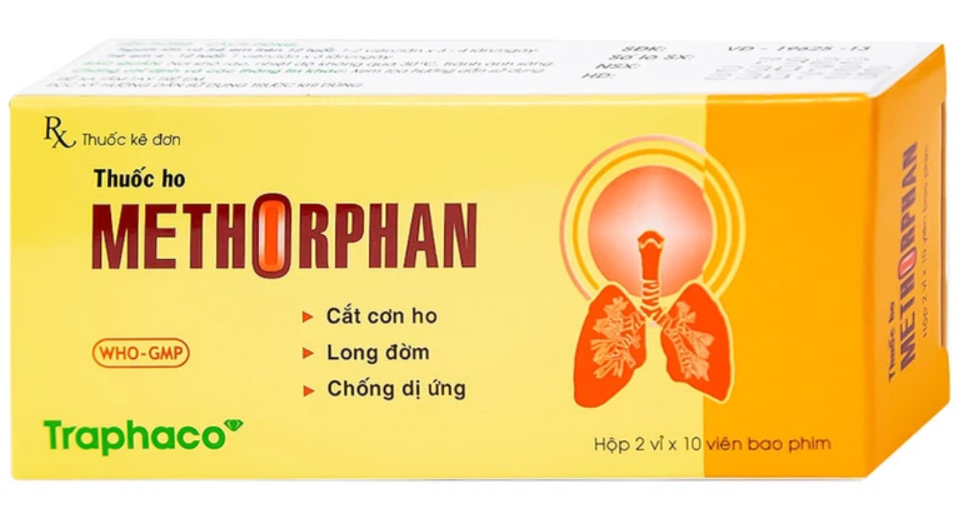 Methorphan (10 Vi x 10 Vien)