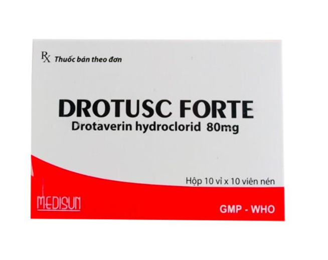 DROTUSC TAB 40MG BOX 100 ( Hop 10 vi x 10 vien)