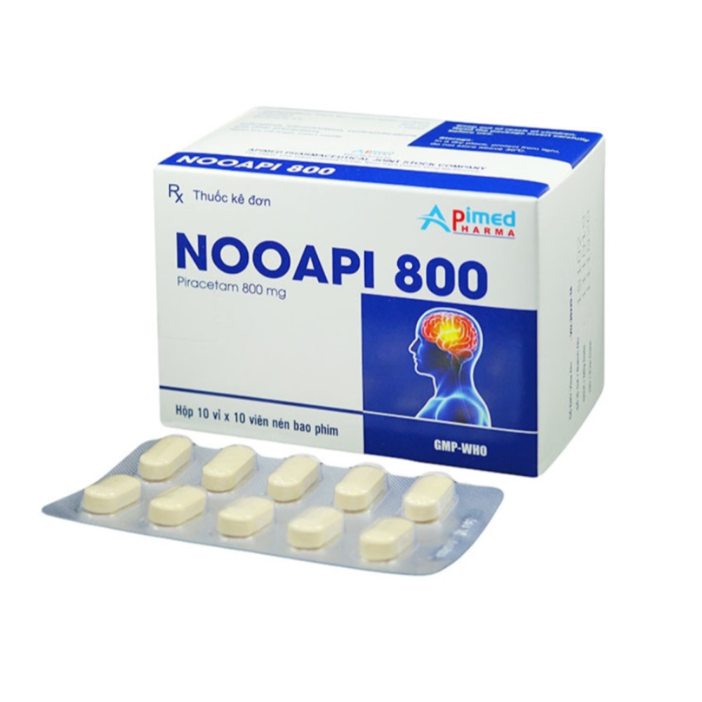 Nooapi 800mg (Hop 10 vi x 10 vien)