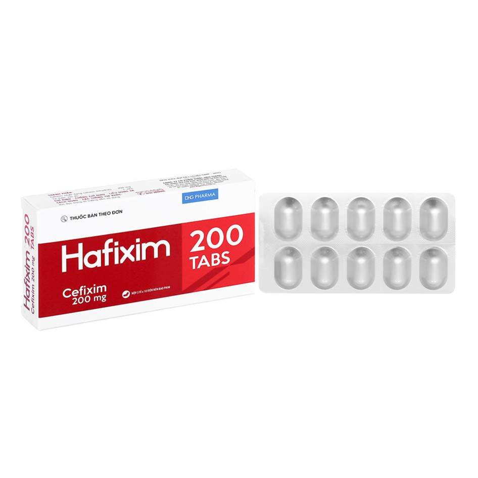 HAFIXIM TAB F.C 200MG HOP 30 VIEN
