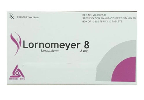 LORNOMEYER TAB 8MG (10Vi x 10Vien)