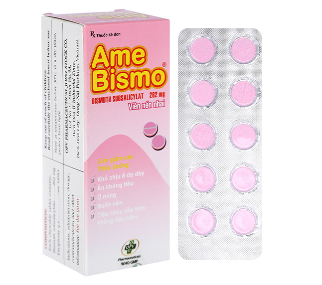 AMEBISMO CHEWABLE hop 60 vien