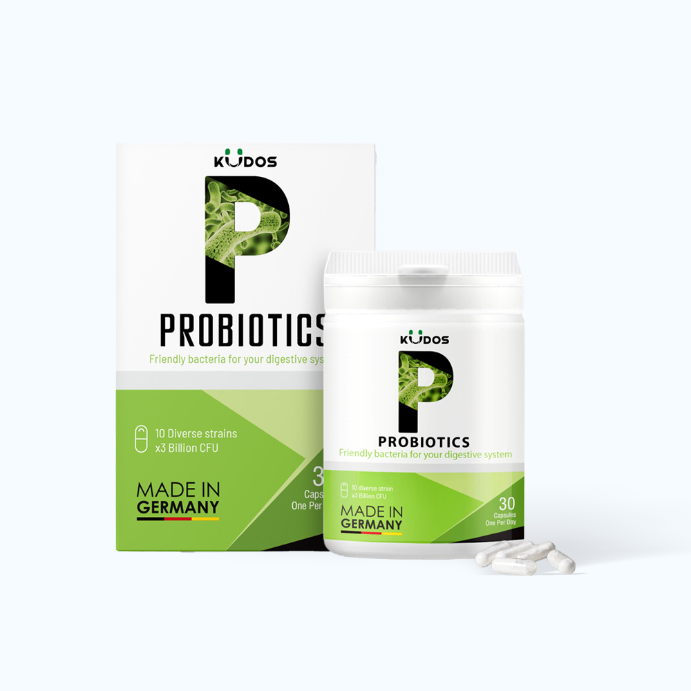 KUDOS Probiotics H.Tro Tieu Hoa (Hop 30Vien)