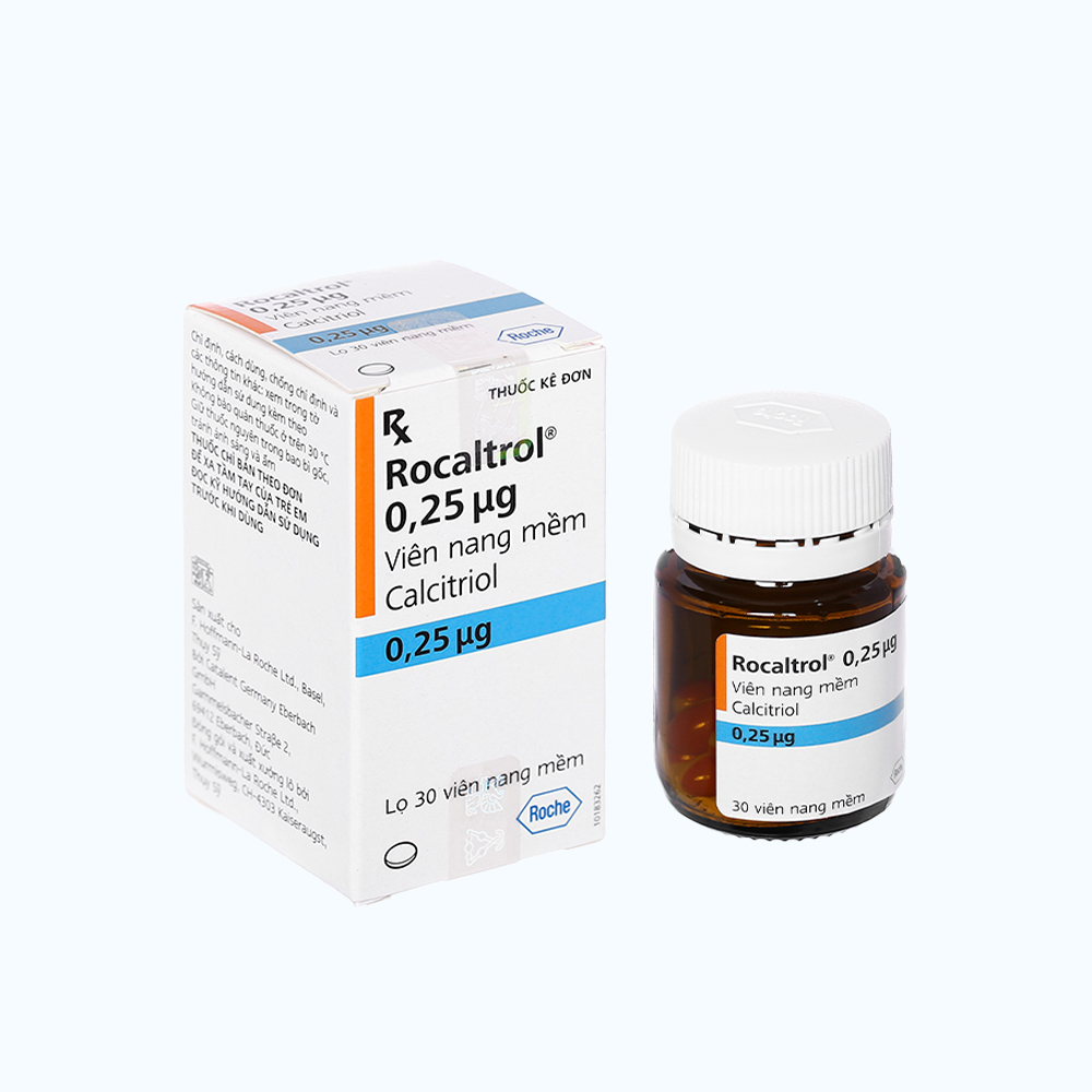 Rocaltrol Soft Cap. 0.25mcg (R)(Hop = 30 vien)