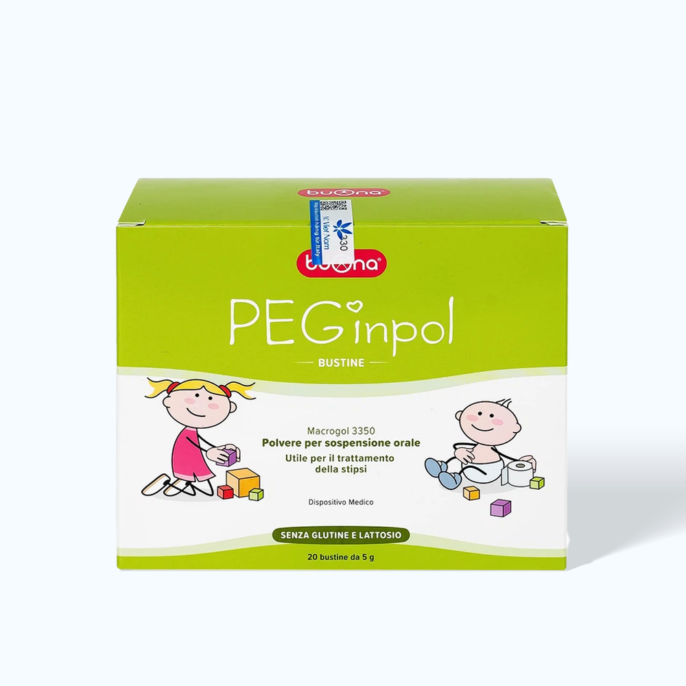 BUONA Peginpol Bot Nhuan Trang Tre Em (Hop 20goi *5g)