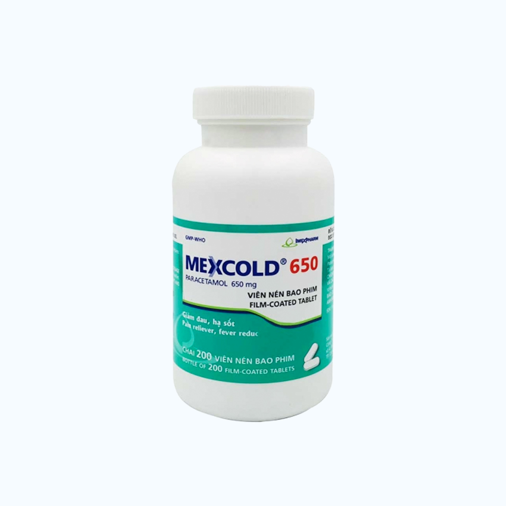 MEXCOLD 650 (chai 200 vien)