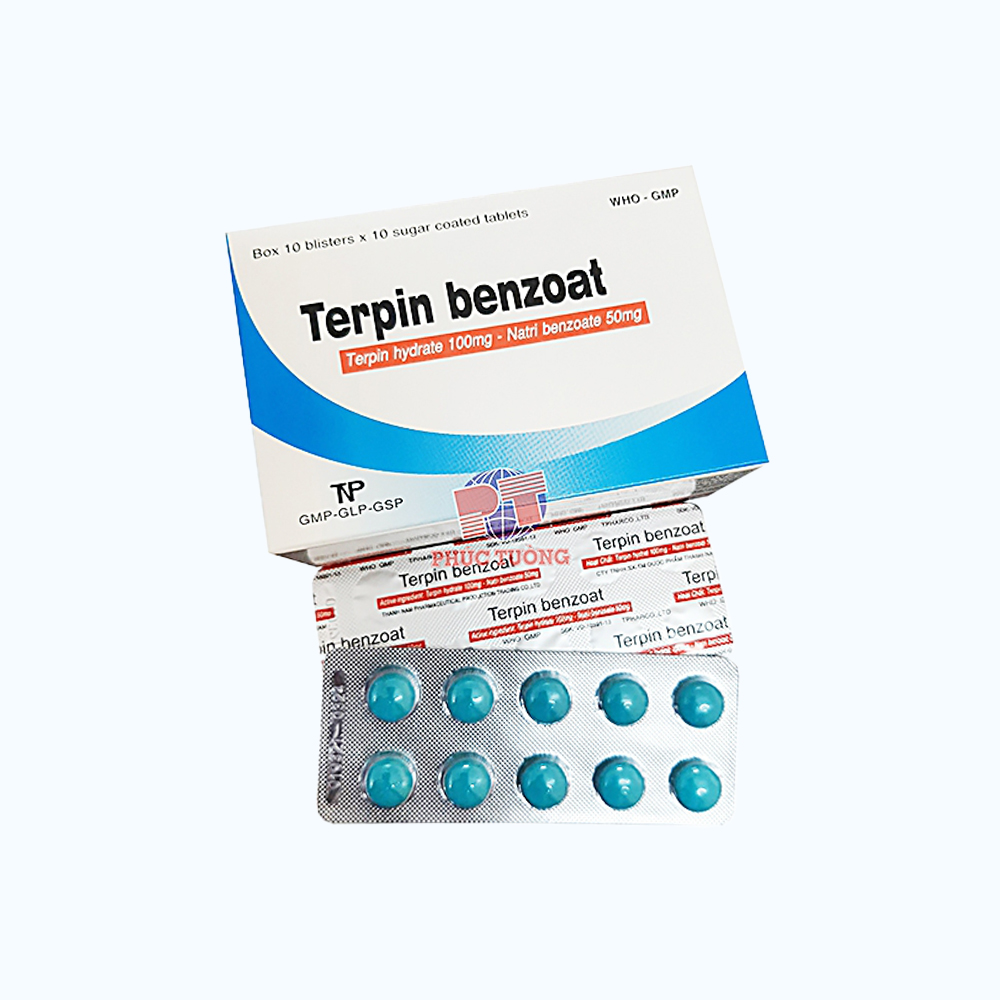 Terpin Benzoat (10 Vi x 10 Vien)