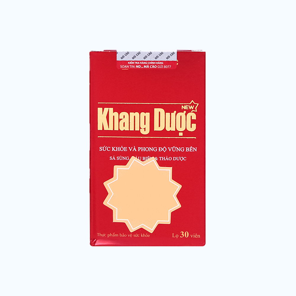 NAM DUOC Khang Duoc Moi Tang Cuong Sinh Ly Nam (Hop 30 V)