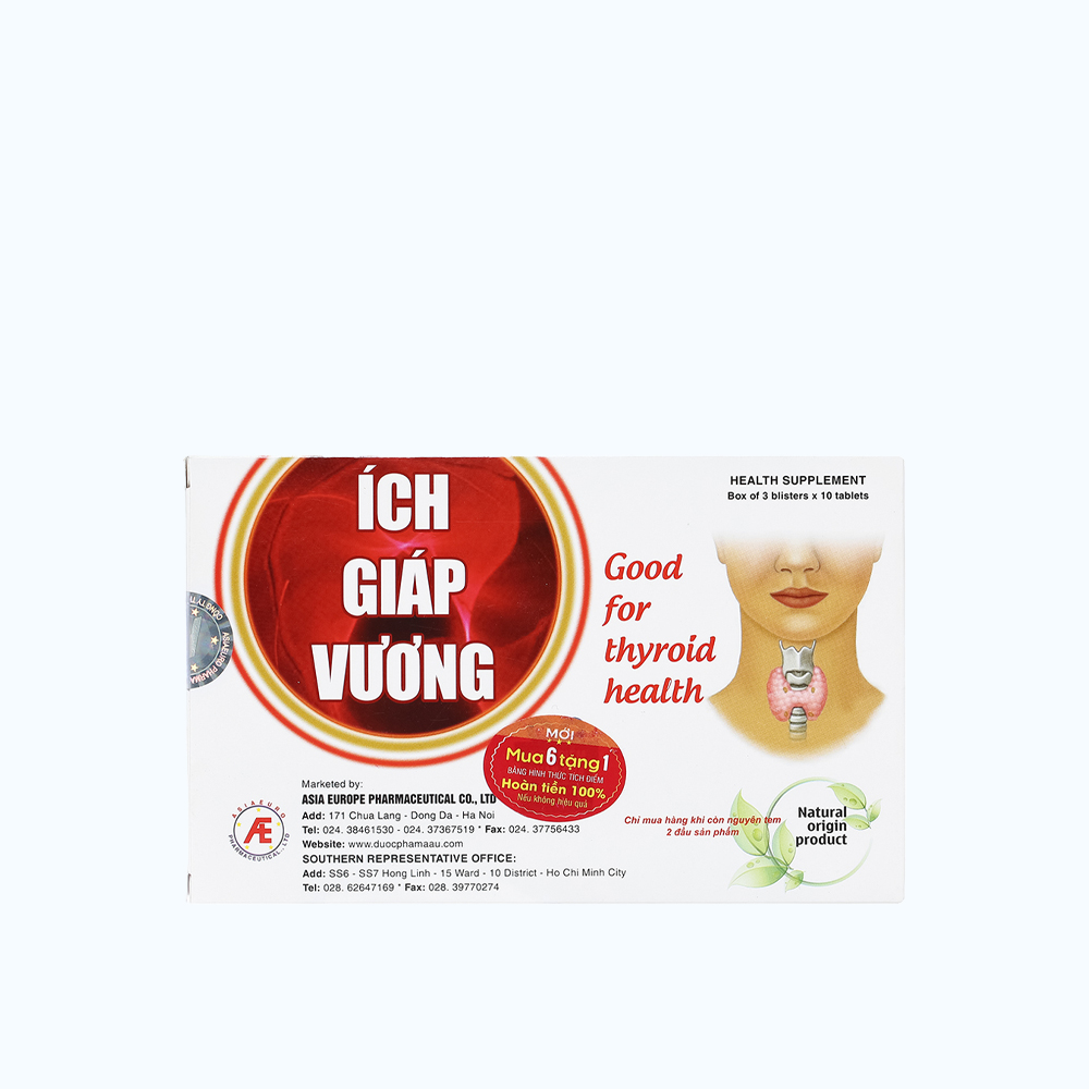 IMC Ich Giap Vuong Ho Tro Giam Cac Trieu Chung Tuyen Giap (Hop 30v)