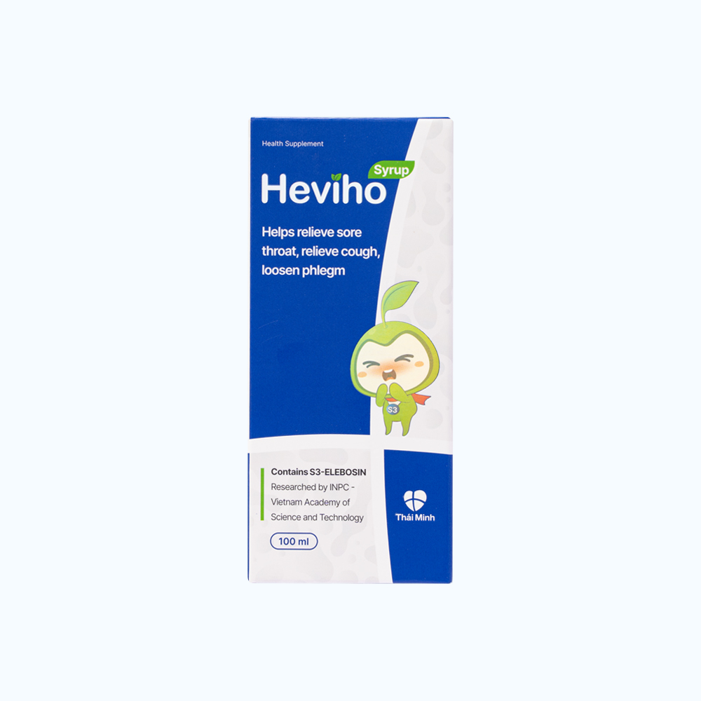 THAI MINH Siro Heviho Giam Dau Rat Hong, Long Dom (Chai 100ml)