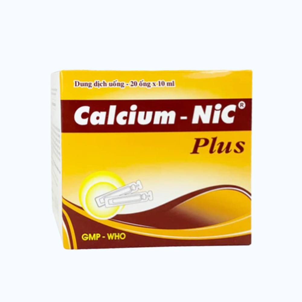 Calcium - NIC plus (2 vi x 10 ong)