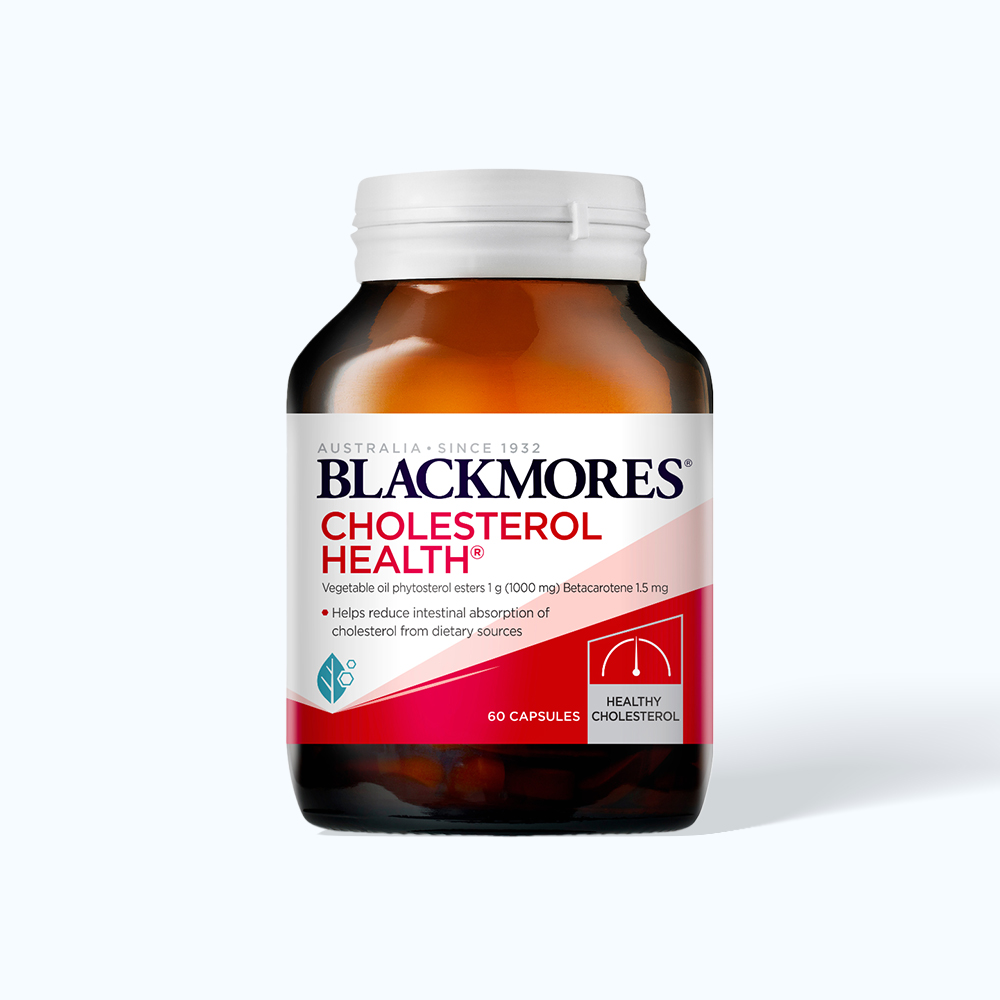 Blackmores Cholesterol Health Giam Cholesterol Trong Mau (Chai 60 vien)