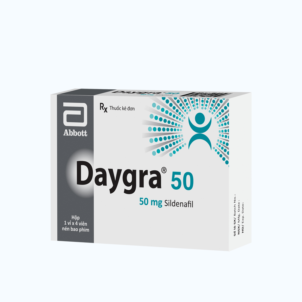 Daygra 50mg ( 1Vi x 4Vien)