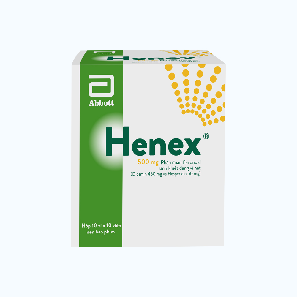 Henex 500mg (Hop 10vi x 10 vien)