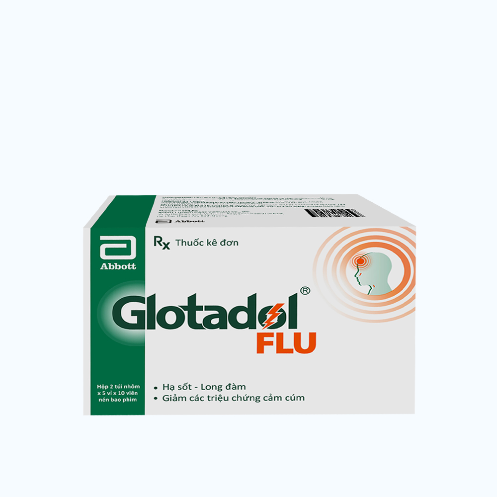 Glotadol Flu (10 Vi X 10 Vien)