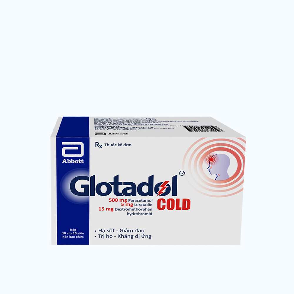 Glotadol Cold (10 Vi X 10 Vien)