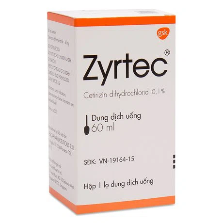 Zyrtec Sol 1mg/ml (Siro)