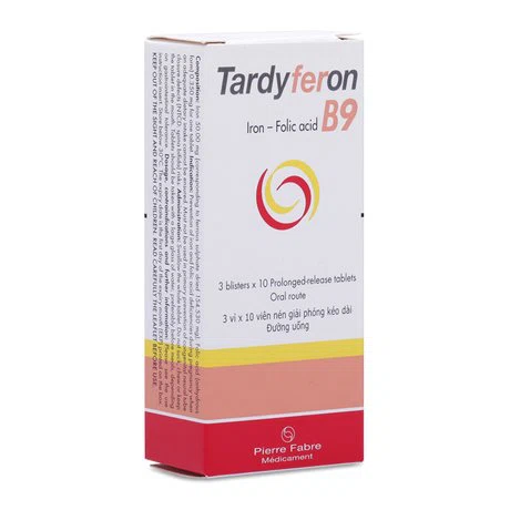 Tardyferon B9 Tab(3Vi x10vien)