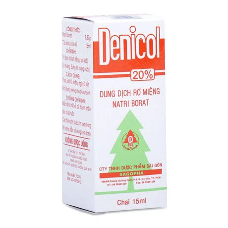 Denicol 20% Dung Dich Ve Sinh Rang, Luoi, Mieng 15ml/Lo