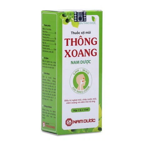 Thong Xoang Tan Nam Duoc (Chai 15ml)