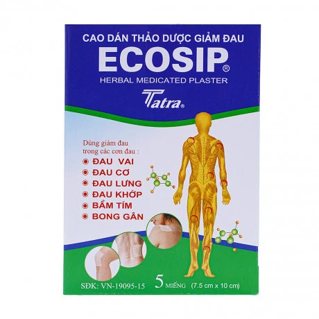 Ecosip TATRA (nong) (Hop 20 goi x 5 miếng )