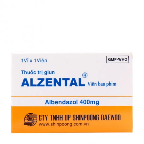 Alzental 400mg (1vi x 1vien)
