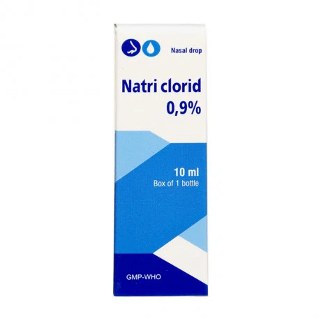 Natri clorid 0,9% 10ml Quang Binh (Chai)