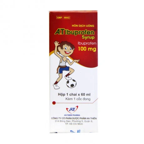 A.T Ibuprofen syrup 60mlAn Thien