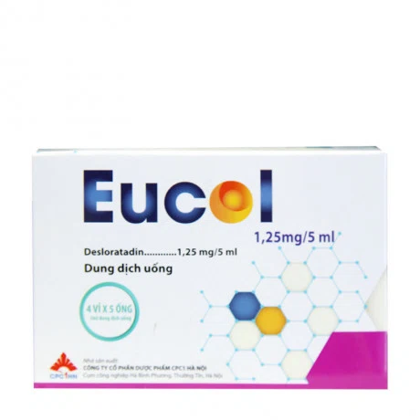 Eucol 1.25mg/5ml (4Vi x 5Ong)