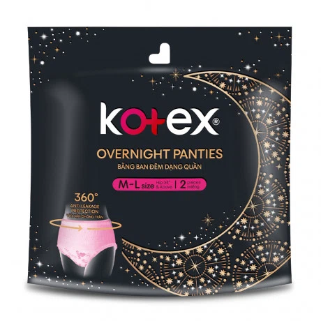 Kotex Bang Ban Dem Dang Quan 2M Size M/L
