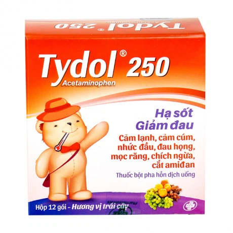 Tydol Sachet Powder 250mg (12 Goi/Hop)