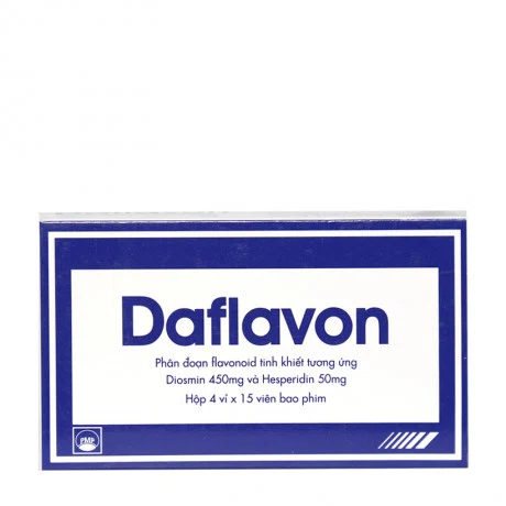 Daflavon 450mg/50mg (4vi x 15vien)