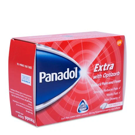 Panadol Extra Optizorb ( 12 Vi x 10 Vien)