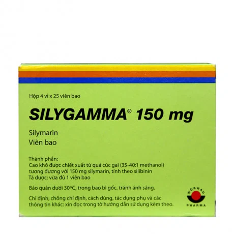 Silygamma 150mg (4vi x 25vien)