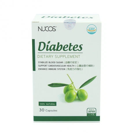 Nucos Diabetes Ho Tro Ha Duong Huyet, Lipid Huyet (Hop 30Vien)