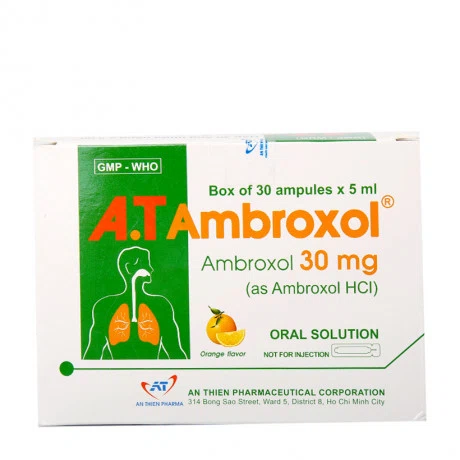 A.T Ambroxol 30mg/5ml (30 Ong) An Thien