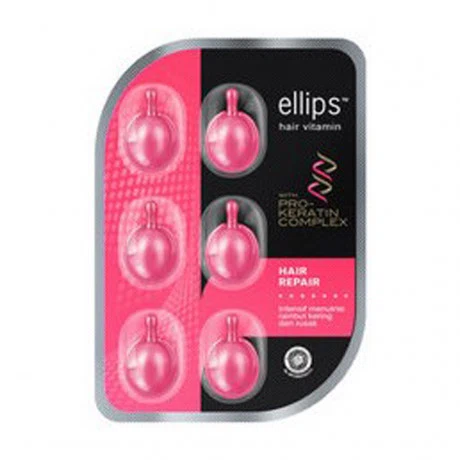 Ellips Serum Duong Toc Phuc Hoi Hu Ton Voi JoJoBa Pro-Keratin ( 6 vien/ vi)