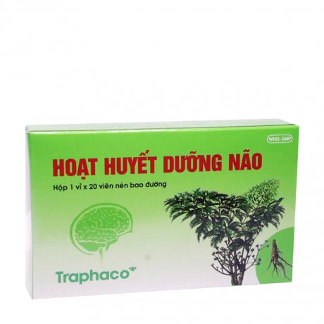 Hoat Huyet Duong Nao (1 vi x 20 vien - Bao duong )new