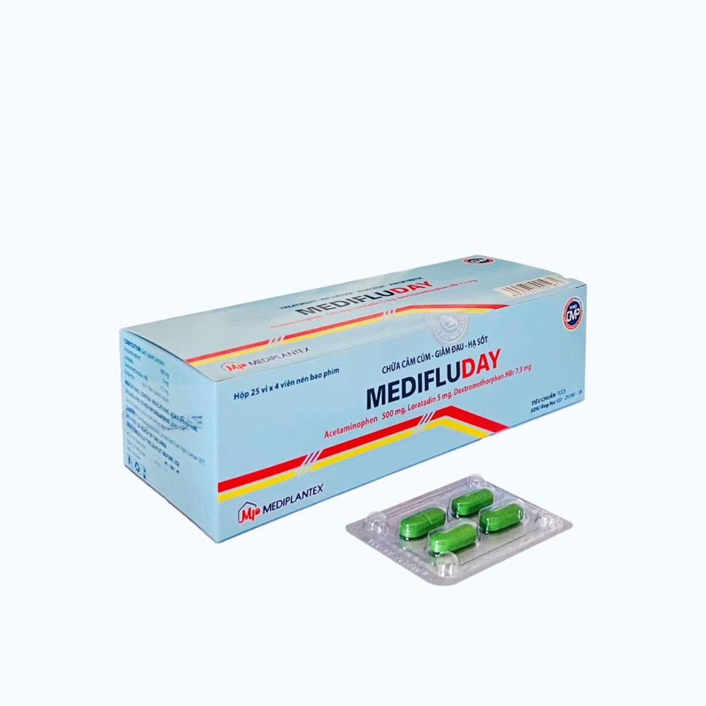 MEDIFLUDAY H25 VỈx 4 Vien