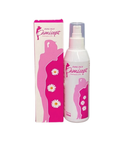 DunG dịch  phụ khOa Camisept ( hộp 1 chai 220ml)